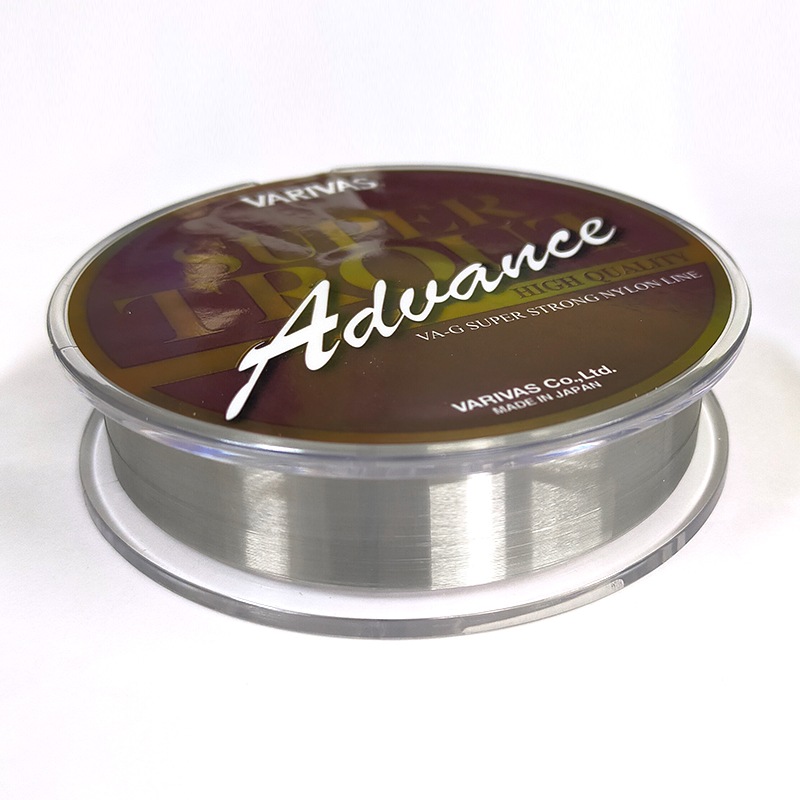 釣り糸 ライン スーパートラウト アドバンス ナイロン ミスティーブラウン ルアー用 渓流釣り ナイロンリーダー バリバス VARIVAS
