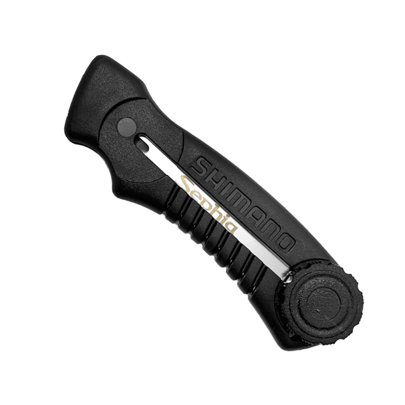シマノ セフィア スライド イカシメ CT-202I ブラック 釣り スリットブレード コンパクト ステンレス クイッドブレード イカ締め ナイフ エギング フィッシング