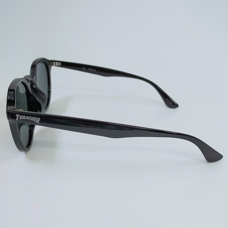 THRASHER スラッシャー 偏光サングラス CAIN カイン 1047 UVカット 釣り ドライブ アウトドア キャンプ メンズ レディース ケース付 偏光レンズ ボストン クラウンパント 紫外線対策 ユニセックス GLASSART