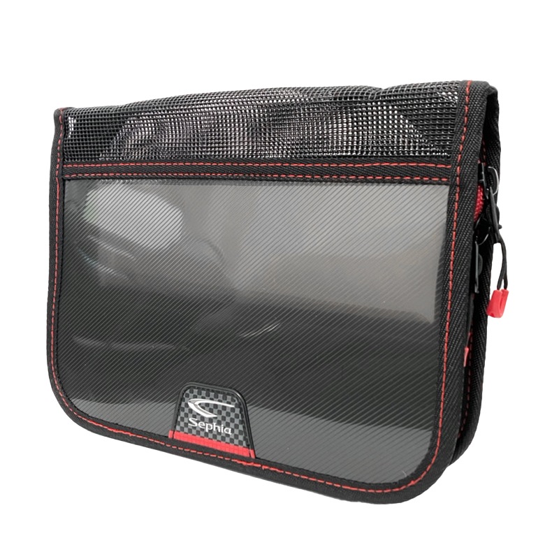 シマノ セフィア エギホルダー スモークグレー Lサイズ BP-221S 釣り 4.5×25×18cm 18本収納 エギング エギケース  収納ケース エギストッカー フィッシング