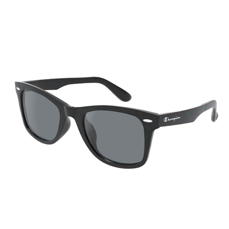 Champion チャンピオン 調光偏光サングラス CH2167 UVカット 釣り ラバーモダン ドライブ アウトドア メンズ フルリム メガネ拭き付 布袋付 度付き対応 軽量 ウェリントン GLASSART