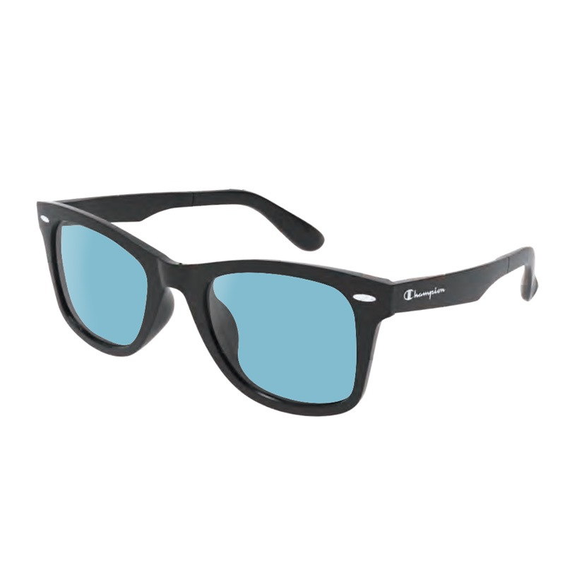 Champion チャンピオン 調光偏光サングラス CH2167 UVカット 釣り ラバーモダン ドライブ アウトドア メンズ フルリム メガネ拭き付 布袋付 度付き対応 軽量 ウェリントン GLASSART