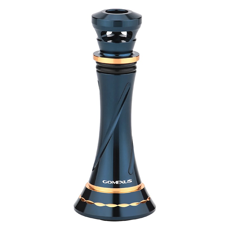 ゴメクサス リールスタンド R9-BD-BNGD 釣り ブラックゴールド 55mm