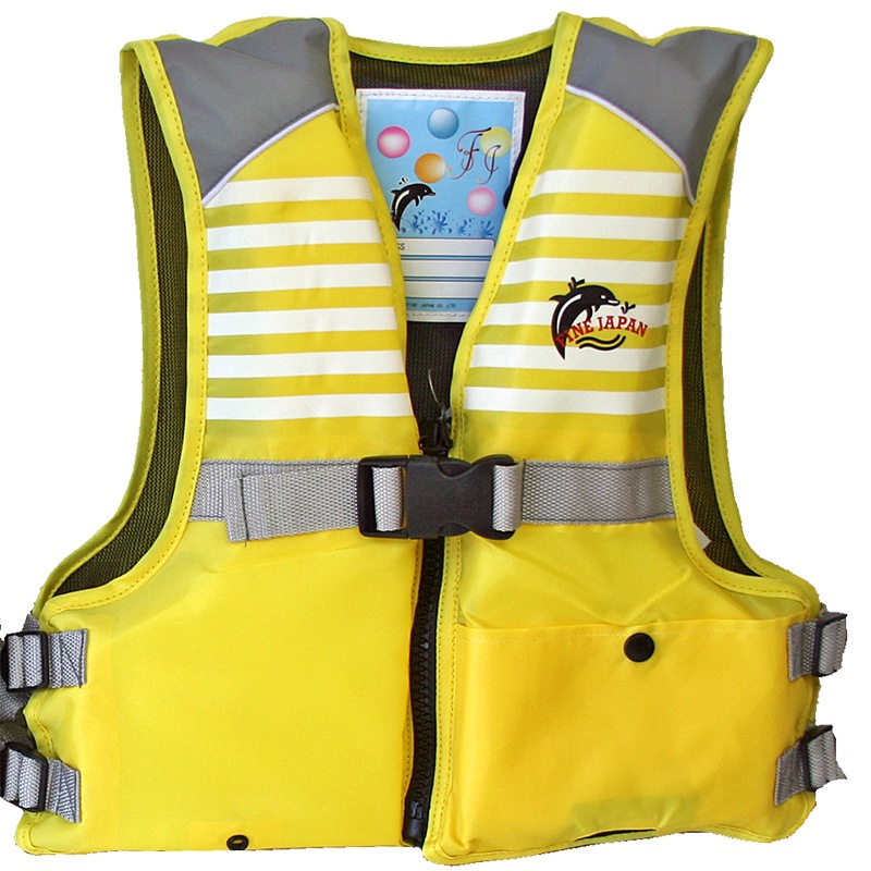 2着セット ライフジャケット 子供用 【選べる5色 4サイズ】 ジュニア フローティングベスト FV-6116n 釣り 水遊び 海 川遊び 笛付 キッズ ライフベスト 子ども S M L LL ファインジャパン 男の子 女の子 小学生 キャンプ