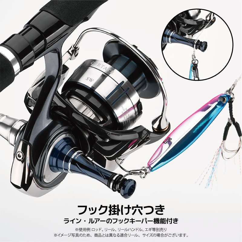 ゴメクサス リールスタンド R9-BS-BNSR PRO 釣り ブラックシルバー