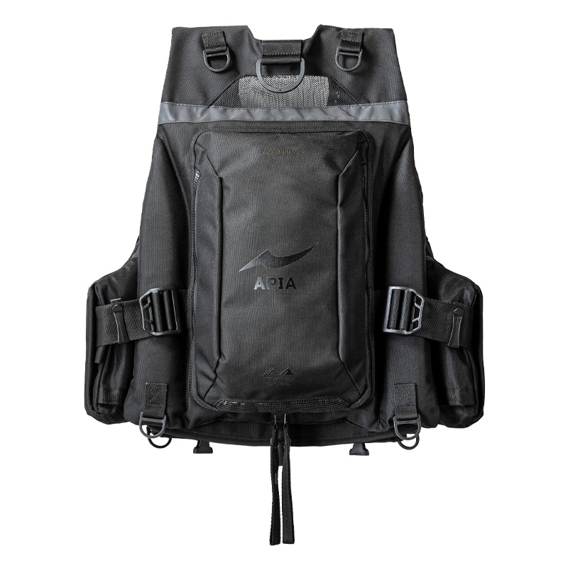 ライフジャケット アングラーズサポートベスト Ver.4 釣り ブラック