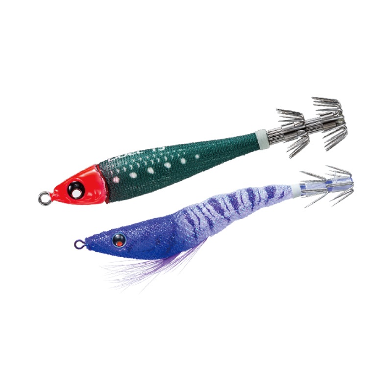 イカメタル メタルスッテ エギセット イージーイカメタルセット エビ型スッテ 80-95mm + 鉛スッテ 25