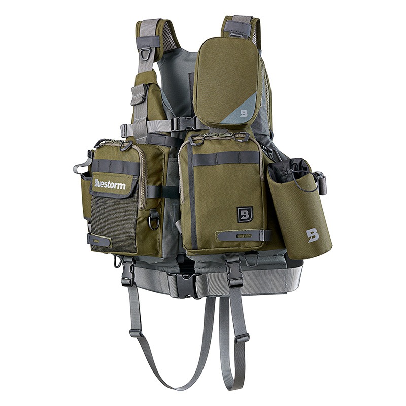 ライフジャケット 釣り ブルーストーム BLUESTORM レバンテ 2.0 L2-BSJ45 ゲームベスト フィッシングベスト 固型式 レジャー用 L2 高階救命器具 救命胴衣 ウェーディング シーバス 大人用 フローティングベスト