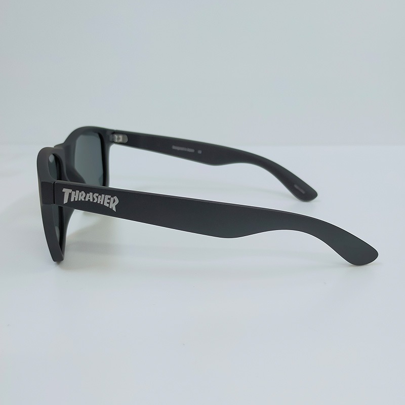 THRASHER スラッシャー 偏光サングラス RADICAL ラディカル 1013 UVカット 釣り ドライブ アウトドア メンズ レディース ケース付 偏光レンズ ボストン ウェリントン 紫外線対策 ユニセックス GLASSART
