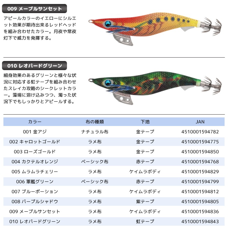 エギ王 K スーパーシャロー 3.5号／19.5g／105mm スレイカ攻略 餌木 ルアー イカ釣り エギング