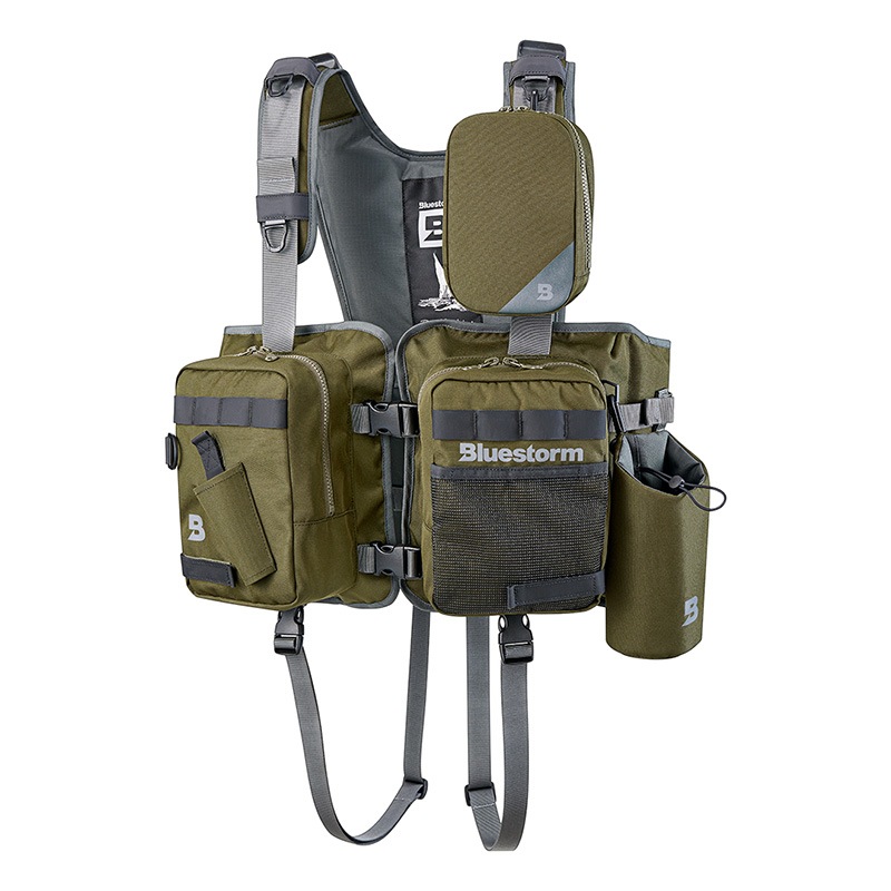 ライフジャケット 釣り ブルーストーム BLUESTORM Re カイキアス 2.0 L2-BSJ46 ゲームベスト フィッシングベスト 固型式 レジャー用 L2 高階救命器具 救命胴衣 ウェーディング シーバス 大人用 フローティングベスト