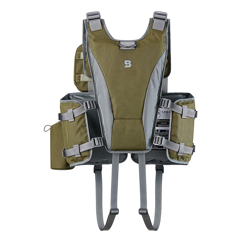 ライフジャケット 釣り ブルーストーム BLUESTORM Re カイキアス 2.0 L2-BSJ46 ゲームベスト フィッシングベスト 固型式 レジャー用 L2 高階救命器具 救命胴衣 ウェーディング シーバス 大人用 フローティングベスト