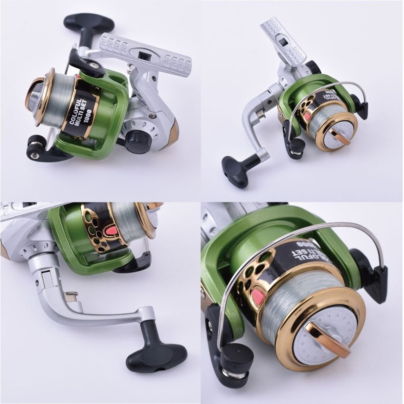 釣り竿 ロッド カラフルマルチセット 110 ロッド+リールセット 釣り