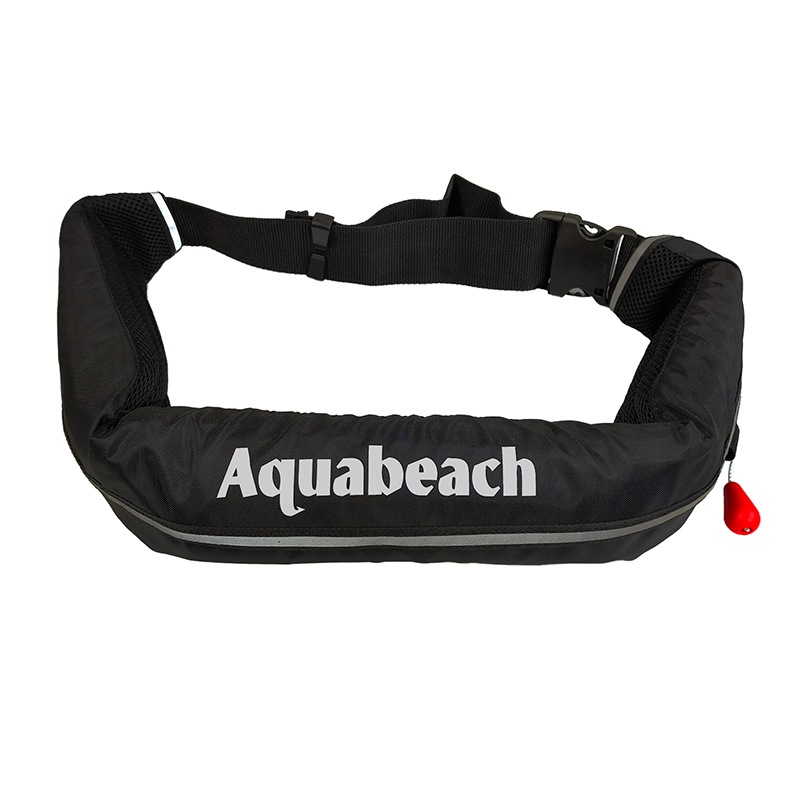 ライフジャケット 自動膨張式 ベルト式  オリジナルプリント オーシャン WR-1型 桜マーク付タイプA 国交省認定品検定品 釣り アクアビーチセール 津波対策