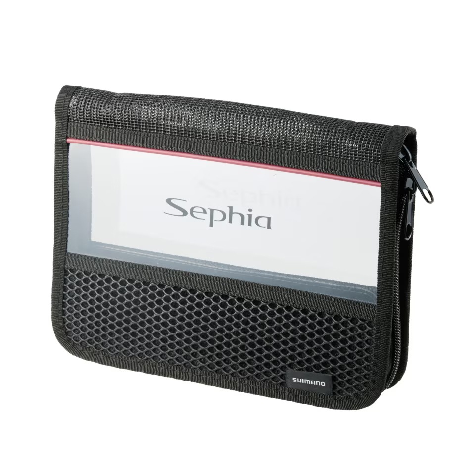 シマノ セフィア ドライメッシュホルダー  ブラック Lサイズ BP-222W 釣り 4.5×25×18cm 18本収納 エギング エギケース  収納 エギストッカー フィッシング