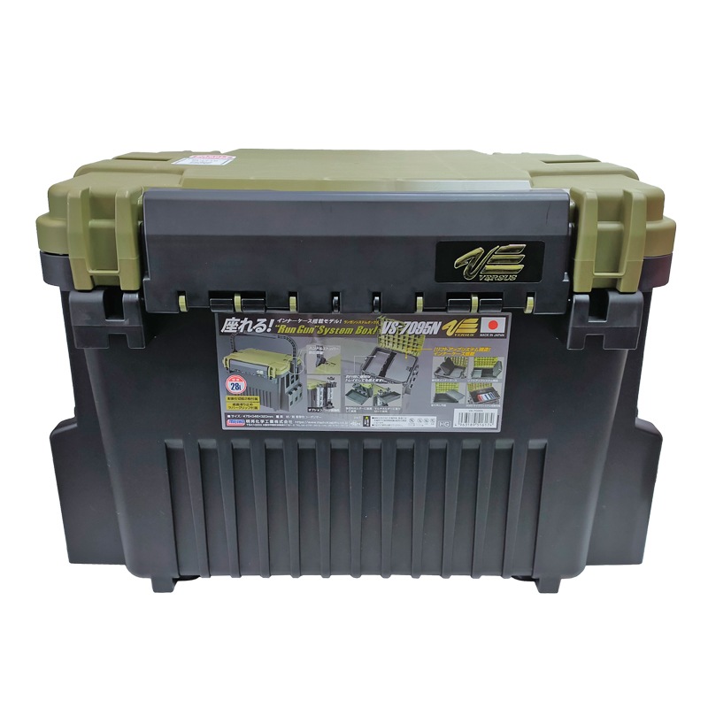 メイホウ様　受注 メイホウ ランガンシステムボックス VS-7095N グリーンツートン 釣り