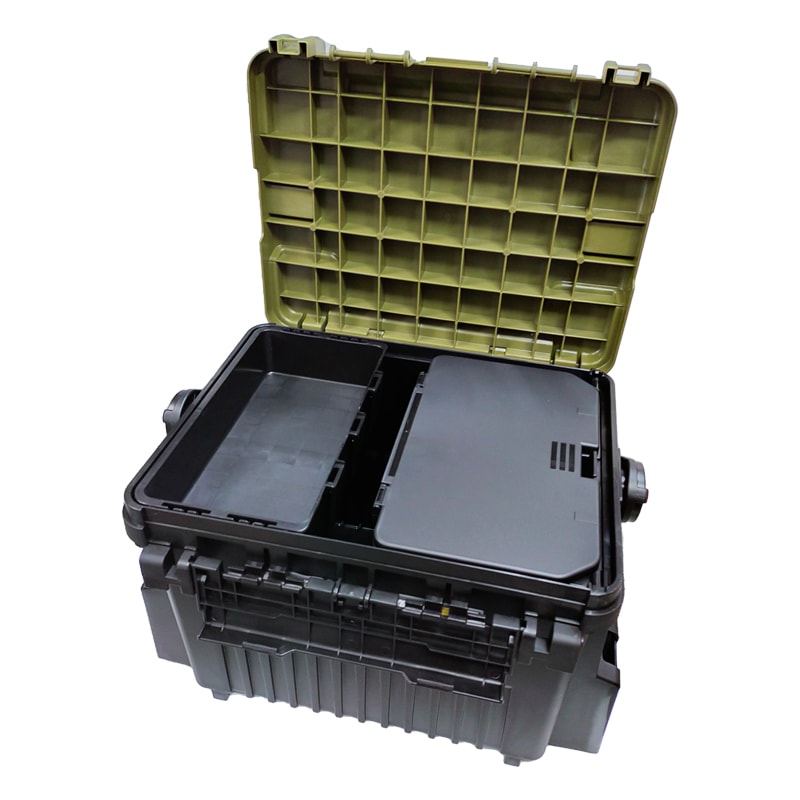 メイホウ ランガンシステムボックス VS-7095N グリーンツートン 釣り