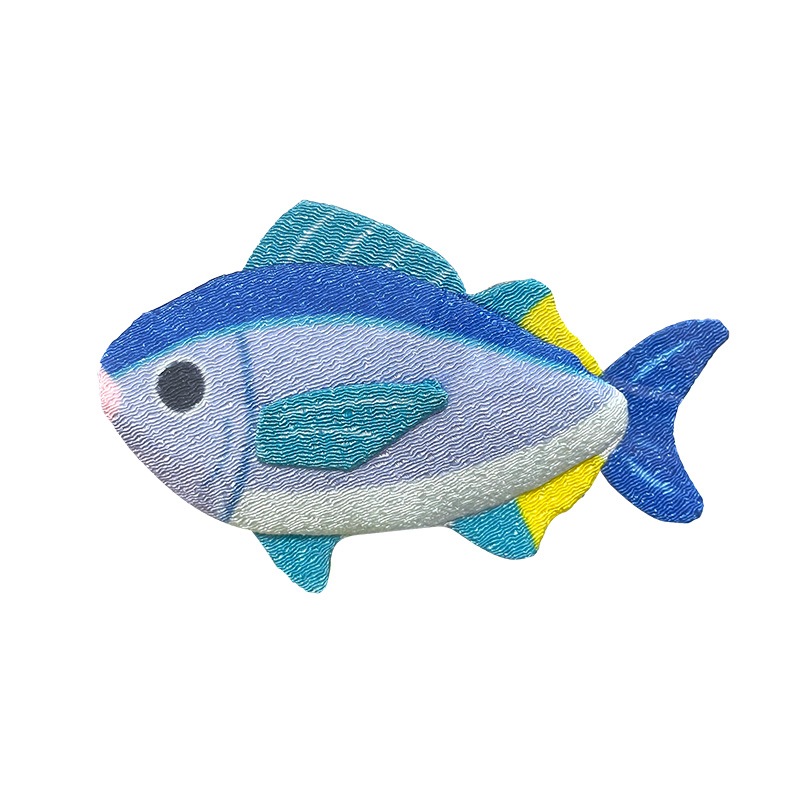 お魚ブローチ 魚 安全ピン 釣り バッグ 帽子 安全ピン アクセサリー ギフト プレゼント 日本製 FK