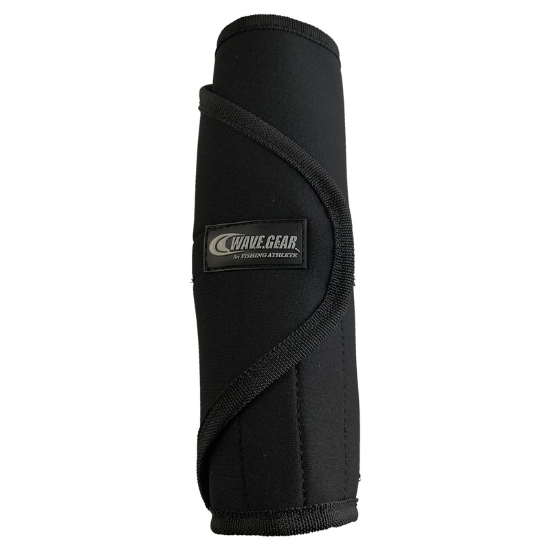 ジグスクリューバッグ ロング 釣り KG-376 ブラック ジグケース WAVE