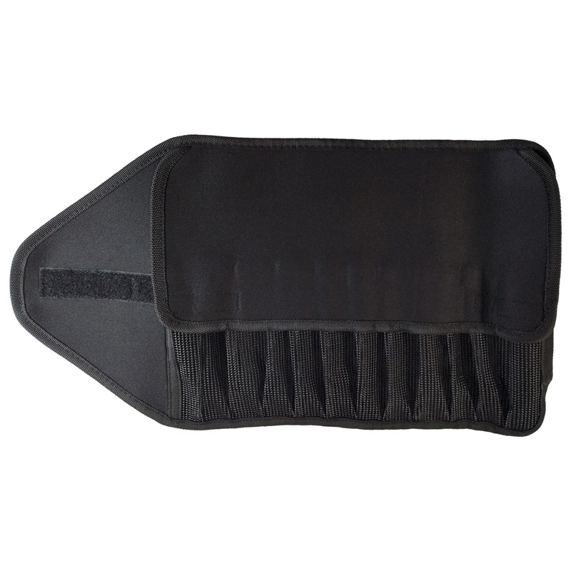 ジグスクリューバッグ ロング 釣り KG-376 ブラック ジグケース WAVE