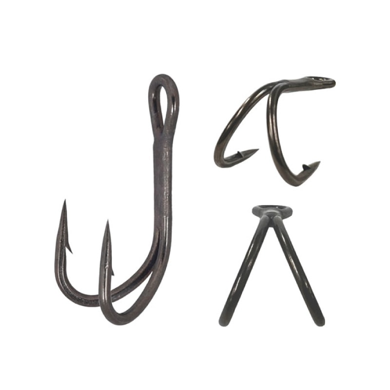 ブレードダブル ダブルフック 釣り ブレード専用交換ダブルフック SW