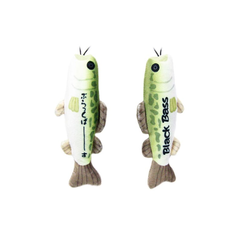 ハワイ キャラクター ストラップ 9個セット のびお魚シリーズ ストラップ 釣り マスコット ぬいぐるみ