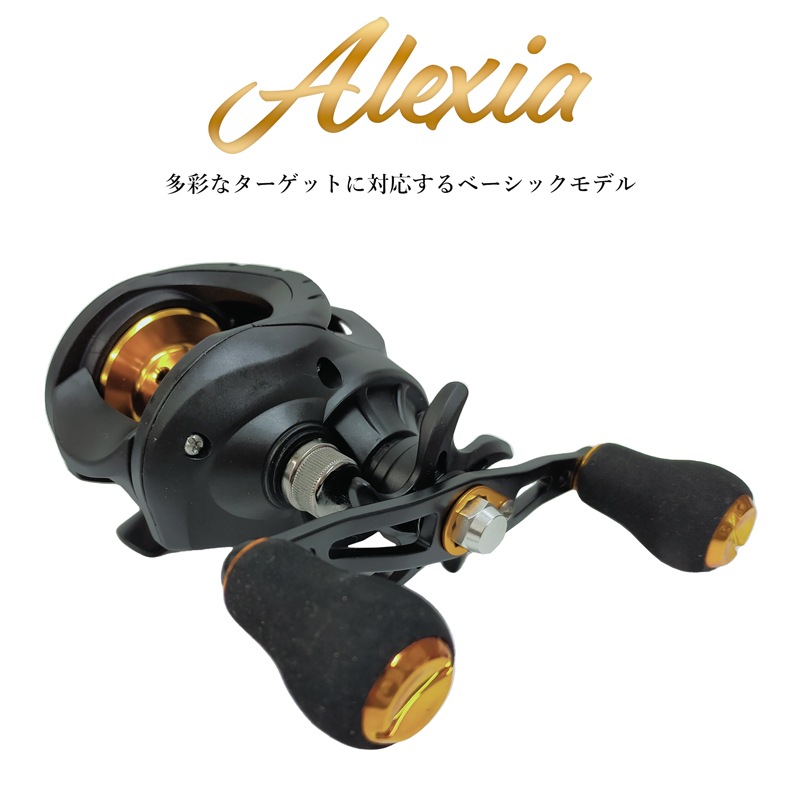ベイトリール アレシア ALE100W ダブルハンドルモデル 釣り PRO MARINE