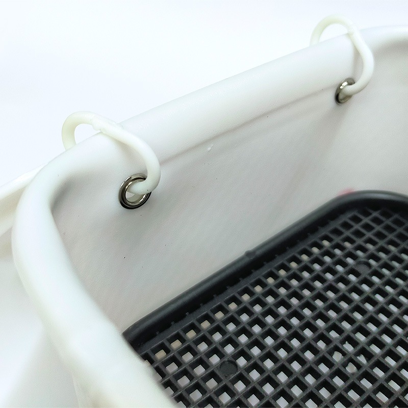 EVAエサバケット AER023 S PRO MARINE プロマリン フタ付 エサ箱 エサケース サシエ入れ スノコ付 バッカン取付ハンガー付 7.5×11.5×7.5cm 小型 軽量 釣り用 餌入れ クリアランス価格