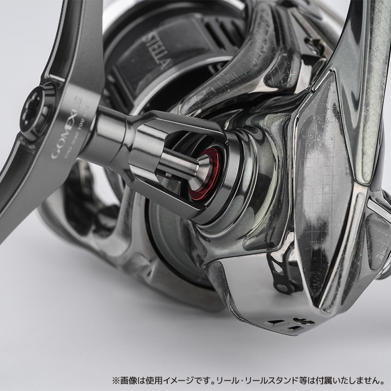 ゴメクサス エギング ダブルハンドル 超軽量 30g Air Sense 98 ステラカラー シマノ用 スピニングリール カスタムハンドル 超々ジュラルミン 98mm ガンメタ 交換 カスタムパーツ イカ 釣り GOMEXUS H1S98YA0220A02STST