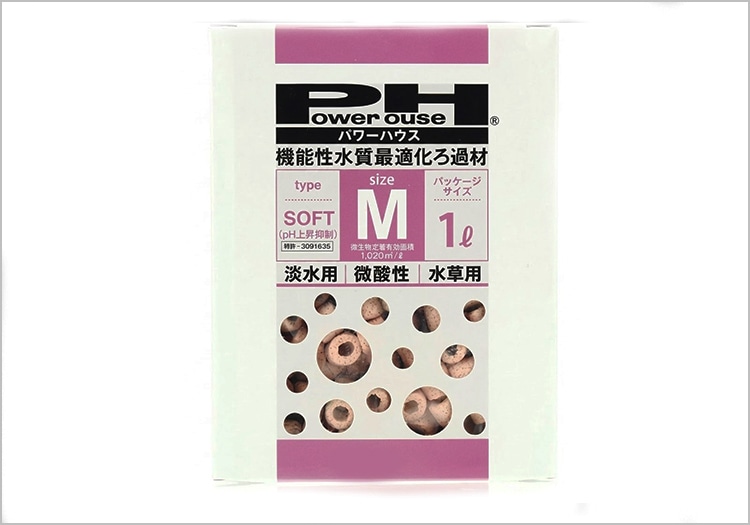 ろ材】 パワーハウス ソフトタイプM 1L | メーカー,パワーハウス