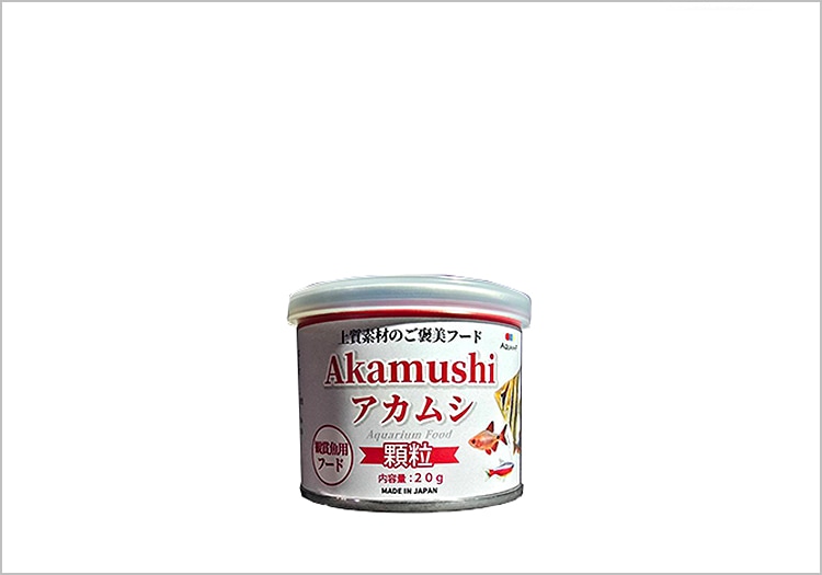 オリジナル商品】 Akamushi “アカムシ顆粒” 上質素材のご褒美フード