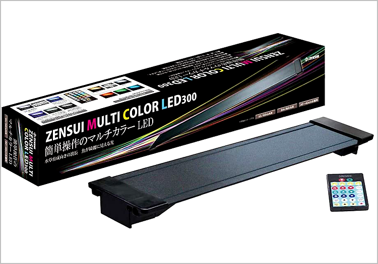 ゼンスイ マルチカラー LED300 コトブキ LEDスリム 3040 照明器具】 ゼンスイ マルチカラーLED 300 調光リモコン付き