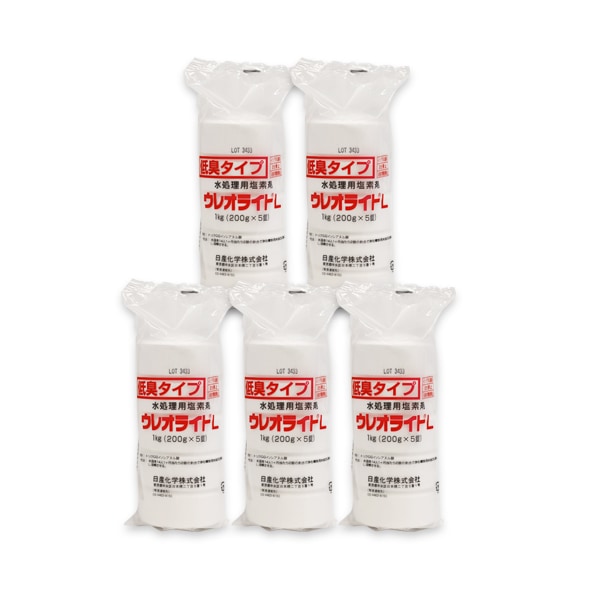 ウレオライトL 【5袋】 浄化槽用塩素剤 L-90 | エアーポンプ・浄化槽