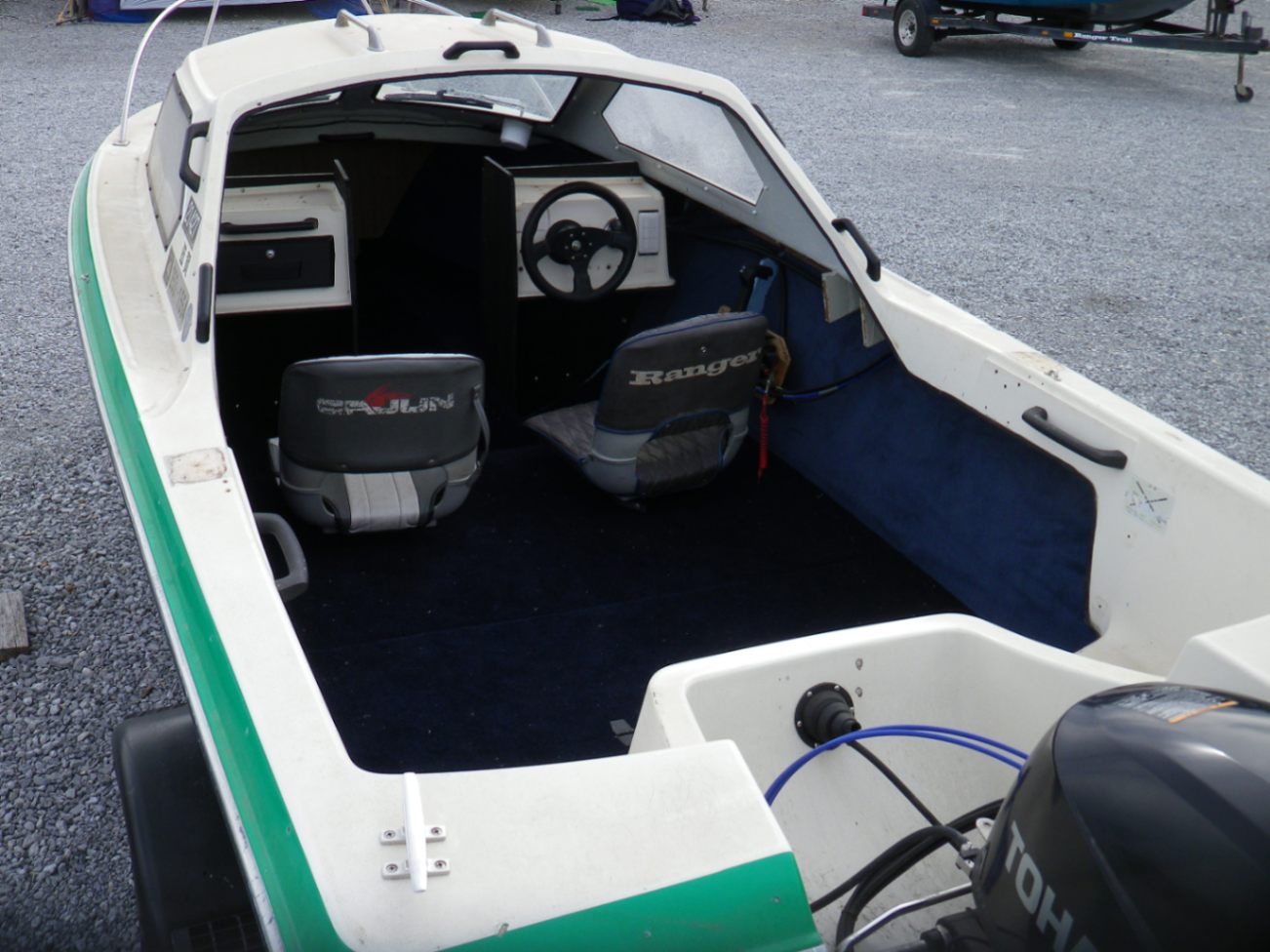 中古艇 ヤマハ P－17 トーハツ 50馬力
