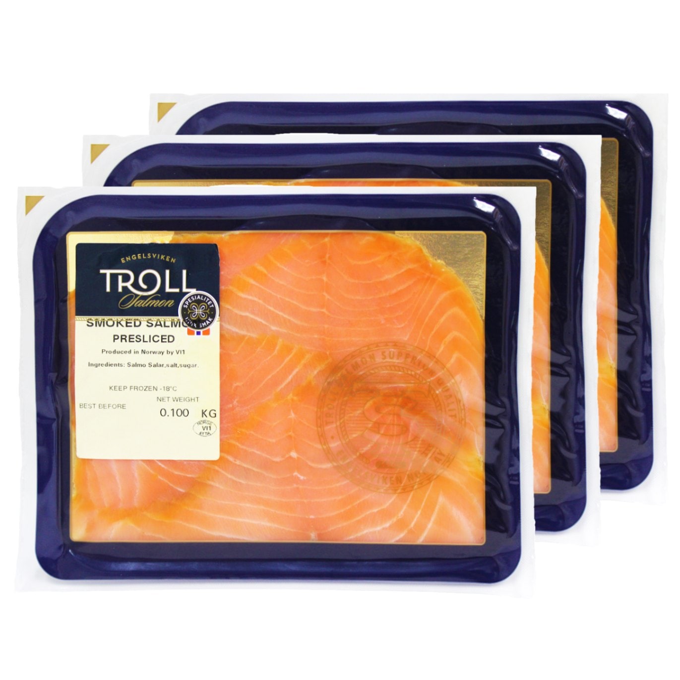 ノルウェー産スモークサーモン3枚セット【送料無料】 | 北欧グルメ