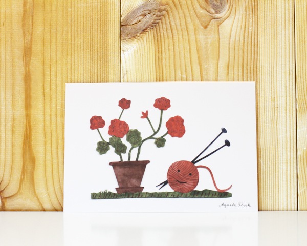 �����͡������ե��å����ݥ��ȥ����ɡ�����5�祻�åȡ�Indigo��Stickning��Teacup��Saft��Picknick��