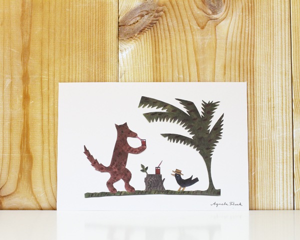 �����͡������ե��å����ݥ��ȥ����ɡ�����5�祻�åȡ�Indigo��Stickning��Teacup��Saft��Picknick��