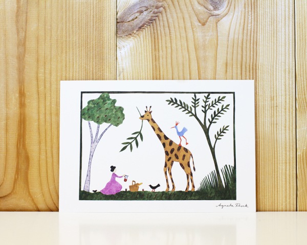 �����͡������ե��å����ݥ��ȥ����ɡ�����5�祻�åȡ�Indigo��Stickning��Teacup��Saft��Picknick��