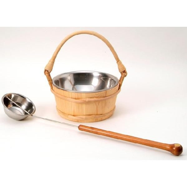 楽天市場】AMBER SAUNA BUCKET ＆ LADLE セット ロウリュ専用 桶