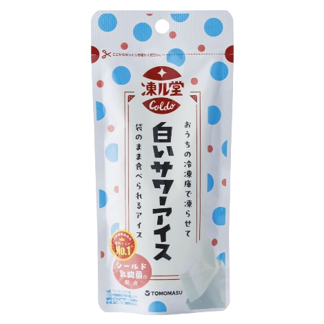 凍ル堂 白いサワーアイス 80g 36本｜ 友桝飲料