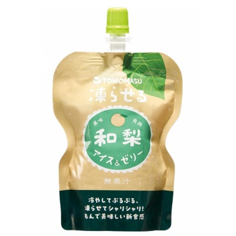 【果実アイス＆ゼリー】和梨 130g  30本｜ 友桝飲料