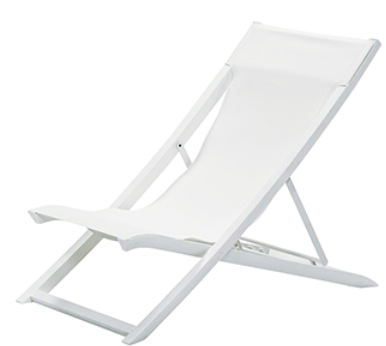 【露天用ガーデンチェア】 サンセットサンラウンジャー　２色