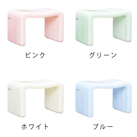 シンカテック 角型 風呂椅子 MX Estone エストーネ ピンク ｜シンカテック 角型 風呂椅子 MX Estone エストーネ グリーン｜バスチェア - ホーム＆キッチン オンライン通販