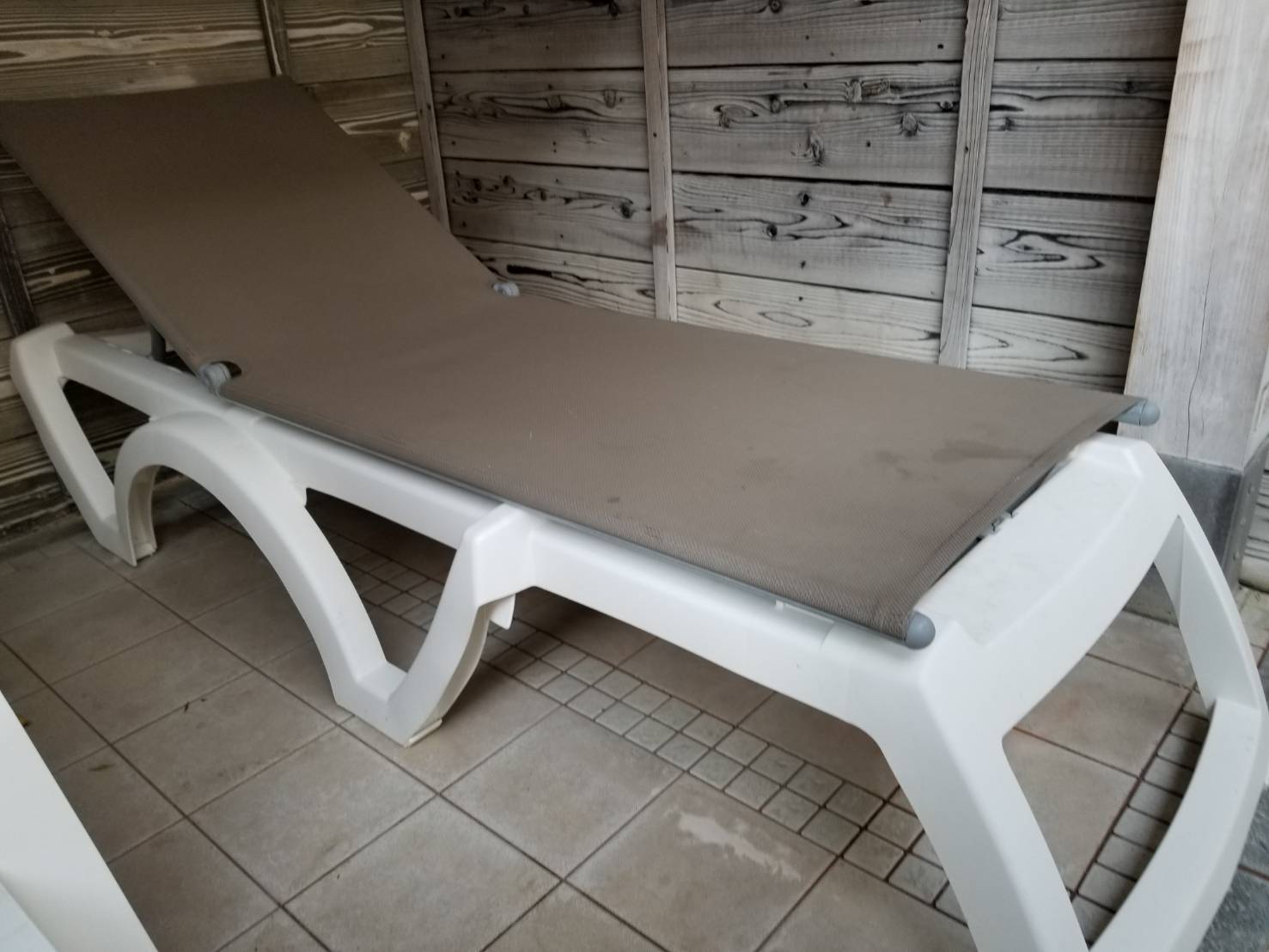 【露天用デッキベッド】 ジャマイカ サンラウンジャー ２色