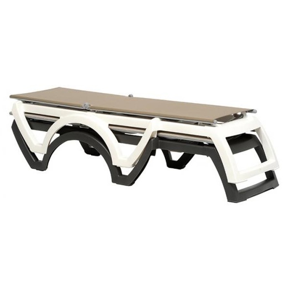 【露天用デッキベッド】 ジャマイカ サンラウンジャー ２色