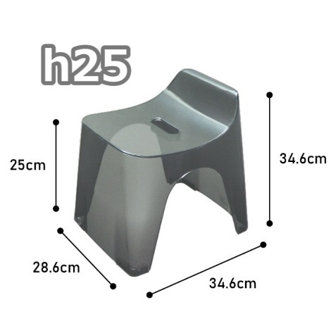 HUBATH(ヒューバス) バススツール/3種 ｸﾘｱｶﾗｰ3色｜シンカテック