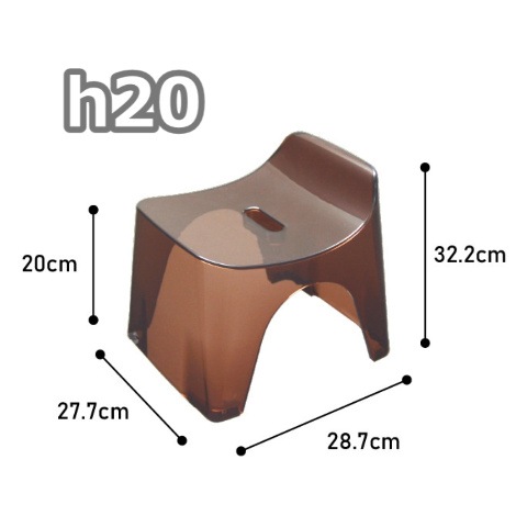 HUBATH(ヒューバス) バススツール/３種 ｸﾘｱｶﾗｰ３色｜シンカテック