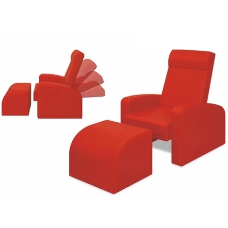 リクライナー　パールチェア／オットマン（全18色) ｜ 高田ベッド