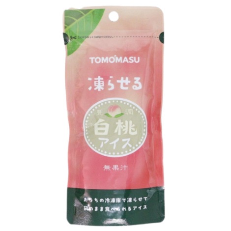 【果実アイス】白桃 80g 36本｜ 友桝飲料
