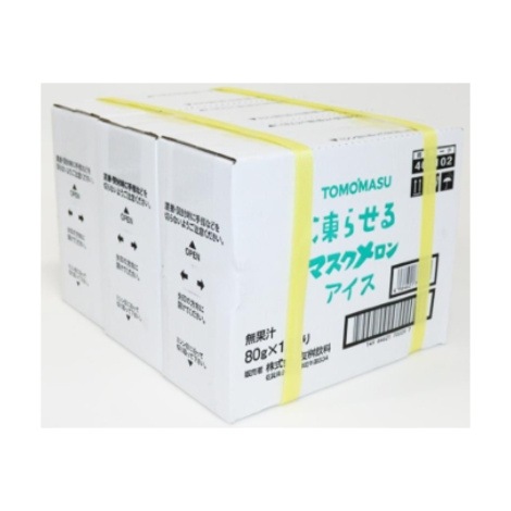 【果実アイス】マスクメロン 80g 36本｜ 友桝飲料
